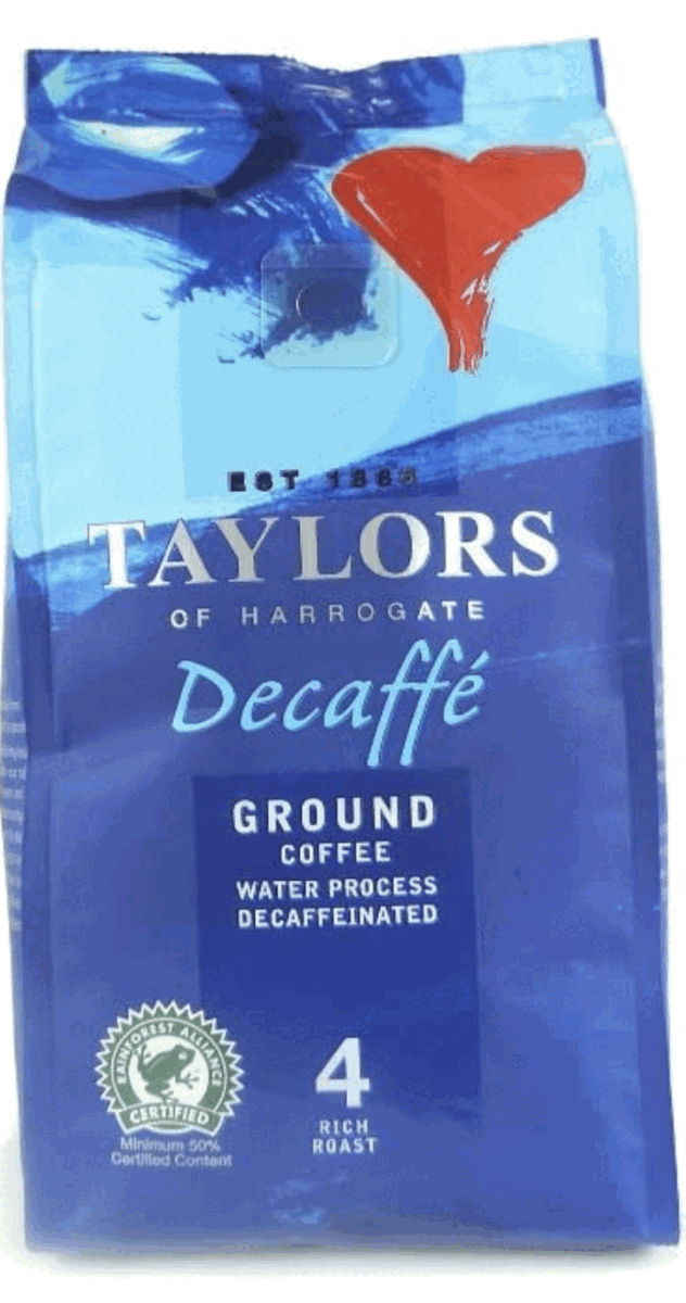 Kate Miller, Packaging project by Kate Miller for Taylors of Harrogate coffee.